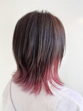 ピエドプール(PiED DE POULE) マッシュな外ハネ