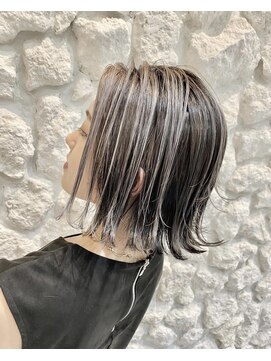 モアナ バイ ヘッドライト 二俣川店(Moana by HEADLIGHT) Moana ハイライト＃ショートボブ