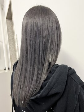 アールプラスヘアサロン(ar+ hair salon) シルバーアッシュ/ブルーシルバー　カラー
