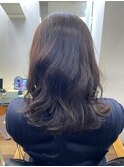 【イノアカラー】艶髪バイオレットブラウン