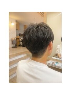 ヘアサロン アンフェール(Hair Salon Amfaire) 【fujimoto】ふわくしゅマッシュ！メンズパーマ！