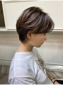 《tomi》ハンサムショート×ピンクブラウン