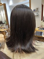 アマレット(Amaretto)&nbsp;【アッシュグレージュ×外はねボブ】