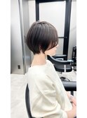 クビレショート/前髪長めショート