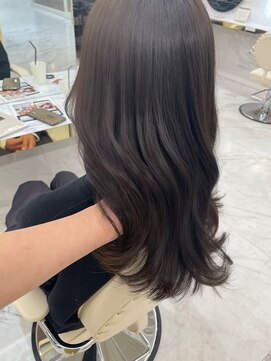 シェノン サントル(CHAINON CENTRE) マッシュショート/黒髪スタイル/アッシュカラー/ツヤ髪スタイル