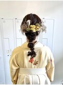 編み下ろしhair set
