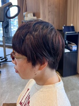 ヘアーエスクールステラ(hair S.COEUR stella) ピンクブラウン