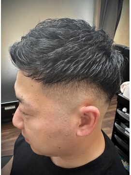 ヒロギンザ 銀座本店(HIRO GINZA) スキンフェードジェットモヒカン