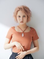 ファースト 吉祥寺(FIRST KICHIJOJI)&nbsp;ピンクベージュラフショートボブ　【FIRST】宮島祐太