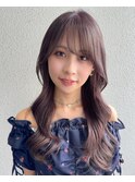韓国ヘア_ヨシンモリヘア_ラベンダーグレー