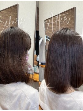 ルスリー 甲府店(Lsurii) 髪質改善ストレート