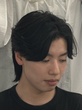 バース 梅田中崎町店(BIRTH) ニュアンスパーマセンターパート韓国フェザーパーマメンズパーマ