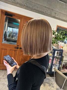 ヘアーラボ ハチ(HAIR LABO HACHI) ミルクティーベージュ