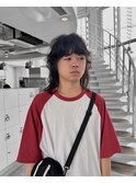 マレットヘア/スパイラルパーマ