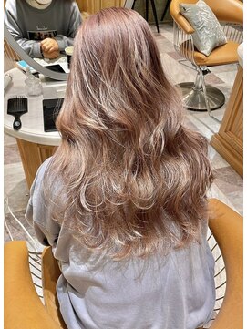 ロンド ジュルード 名古屋(Lond jeloud) 成人式はダブルカラー、インナーカラー♪