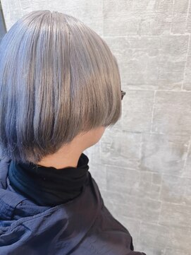 ダブ(DAB) 【シルバーグレー】ブリーチカラー シルバー グレー 宇都宮 鹿沼