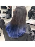 ブルーラベンダーグラデーションカラー
