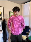 メンズプードルパーマ