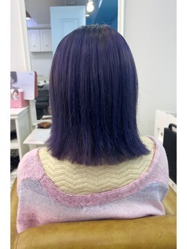 シャルティア(SHALLTIA) ブルーラベンダー【山口市美容室】【山口市ハイトーン】