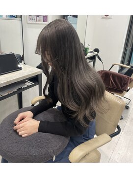 ユーフォリア 池袋東口駅前店(Euphoria) 透明感抜群♪20代30代ダブルカラーブリーチグレージュアッシュ