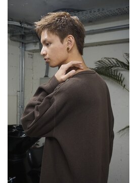 ノラ シブヤ(NORA) スパイキーショートメンズショート短髪刈り上げフェード