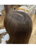 白髪ぼかしハイライト