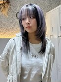 ホワイトラベンダー×ブラックのデザインカラー