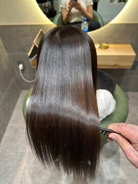 セントラル 三宮店(central) 【美髪再生】イメチェン美髪ストレート髪質改善