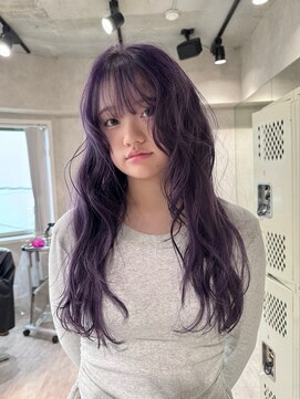 ハイプ(HYPE) 藤沢/ブリーチ/ダブルカラー/パープルカラー/ロングレイヤー