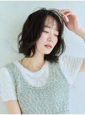抜け感くびれボブ