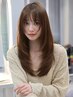 【癖が気になる方】　艶髪ストレート（縮毛矯正）+カット+3STEPTR￥16900