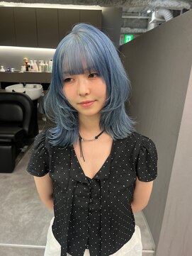 ロテ 名古屋 名駅店(Lote.) イメチェン/ホワイトブロンド/外ハネボブ/美髪