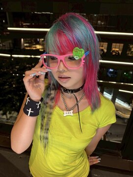 ベレーザ 渋谷(BELEZA) セクションカラー［デザインカラー/エクステ/ルーツカラー］