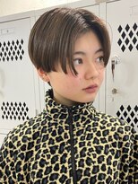 ディバイン 船橋店(divine)&nbsp;船橋ショートヘアイルミナカラー顔周りレイヤーボブ30代40代韓国