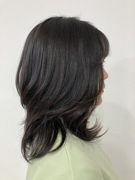 アンドエガオ いわき(&egao) 明菜ちゃん令和ヘア