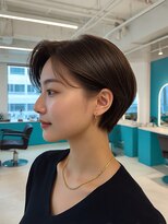 クレビアテン(CreBiA ten_)&nbsp;艶髪/透明感/レイヤーカット/顔まわりカット/ショート