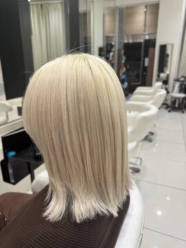 アヴァンス 深井店(AVANCE.) ブロンドベージュ×髪質改善