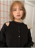 着物ヘア/大人ガーリー/ダークアッシュ/似合わせカット/原宿