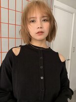 ペレ 原宿(PELE)&nbsp;着物ヘア/大人ガーリー/ダークアッシュ/似合わせカット/原宿