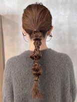 キリ 逗子(kiri)&nbsp;逗子葉山結婚式編みおろしヘアセットヘアメイクヘアアレンジR51