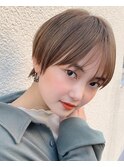 代々木/ブリーチなし/ショートボブ/酸性ストレート/新宿/韓国