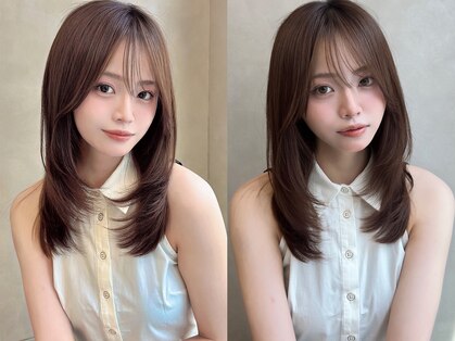 Roi+  musashikosugi　髪質改善/レイヤーカット【7月15日　NEWOPEN（予定）】の写真