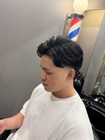 バーニーズ バーバークラブ(BARNEYS BARBER CLUB) パーマスタイル
