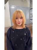 【池袋】前髪ありレイヤー　韓国風ヘアー