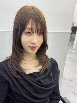 ゴウトゥデイシェアサロン 町田店(GO TODAY SHAiRE SALON) 韓国レイヤー×ヘーゼルベージュ