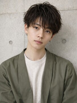 メイキー メンズ 本厚木(MA-IKI) メンズニュアンスパーマシャギーマッシュ20代/メイキー本厚木