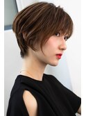 小顔カット＿エッジショート＿くびれセミディ＿大人ショート