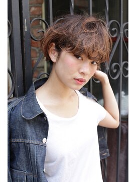 ナヌーク シブヤ(nanuk shibuya) 【nanuk*sano 】 無造作マッシュボブ