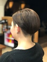 ラブリッシュ(LOVERICHE) お客様スタイル40代女性ツーブロック刈り上げショート 宮下担当
