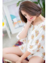 ミック 日暮里店(miq)&nbsp;大人キレイな・・ナチュラル美人ボブ